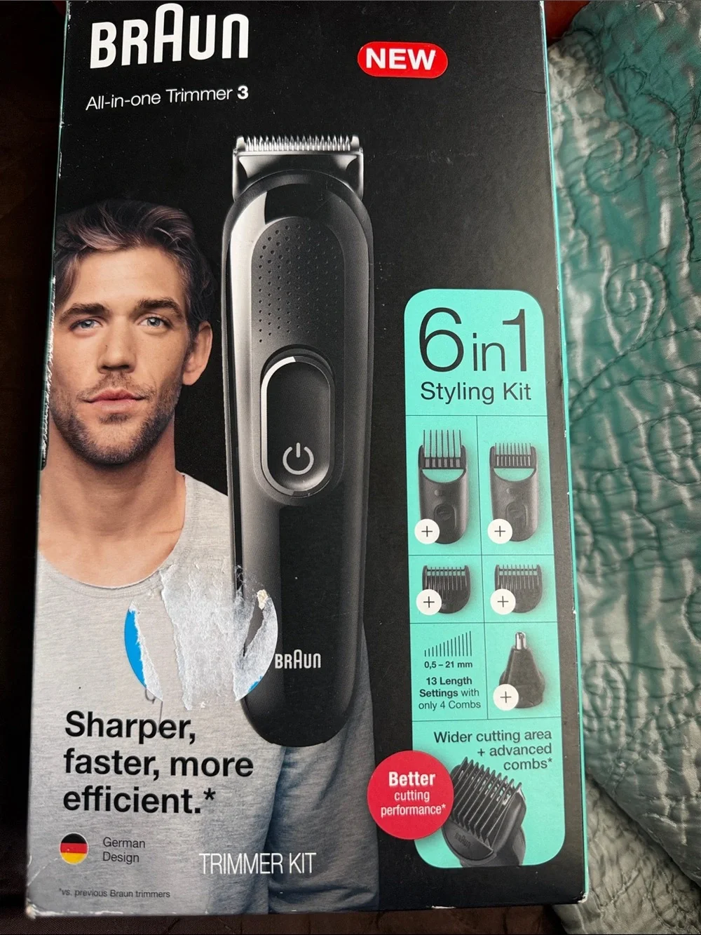 New in box Braun All in one Trimmer6 in 1